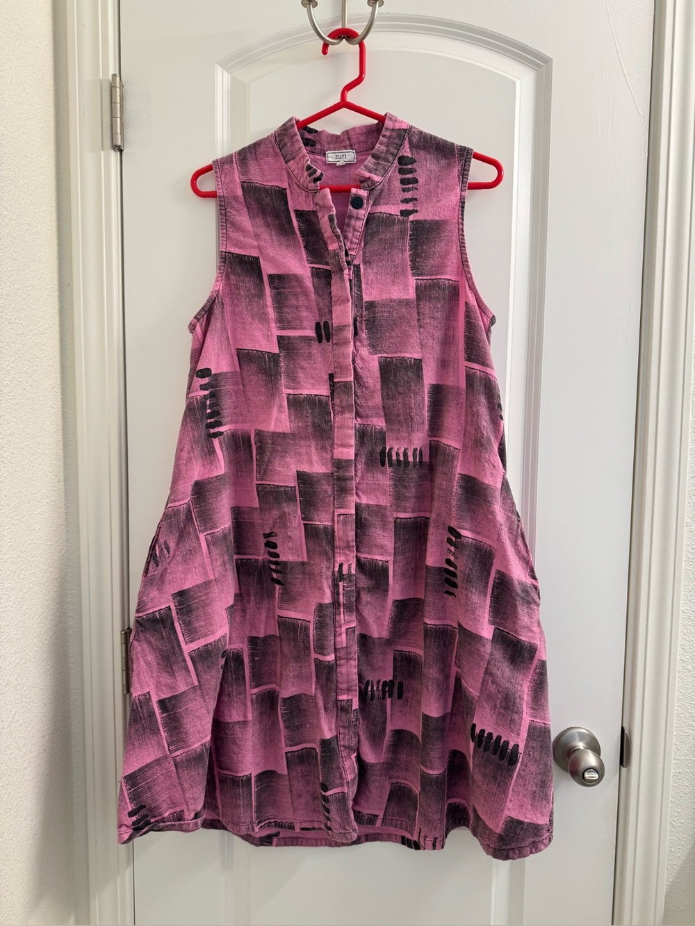 Zuri Kenya synchronicity sleeveless dress size M